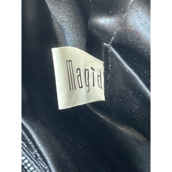 Magid Women's Black Beaded Evening Crossbody Small Bag Sz S - NWT - Picture 9 of 11